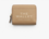 Mini cartera piel compacta camel